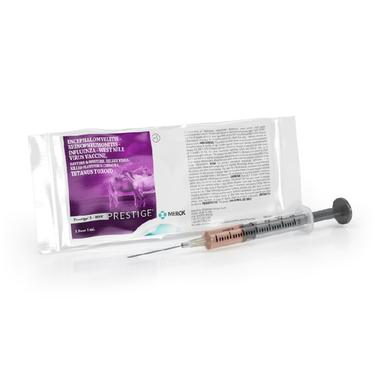 Merck Prestige® 5+ WNV Equine Vaccine, Single Dose - 65638