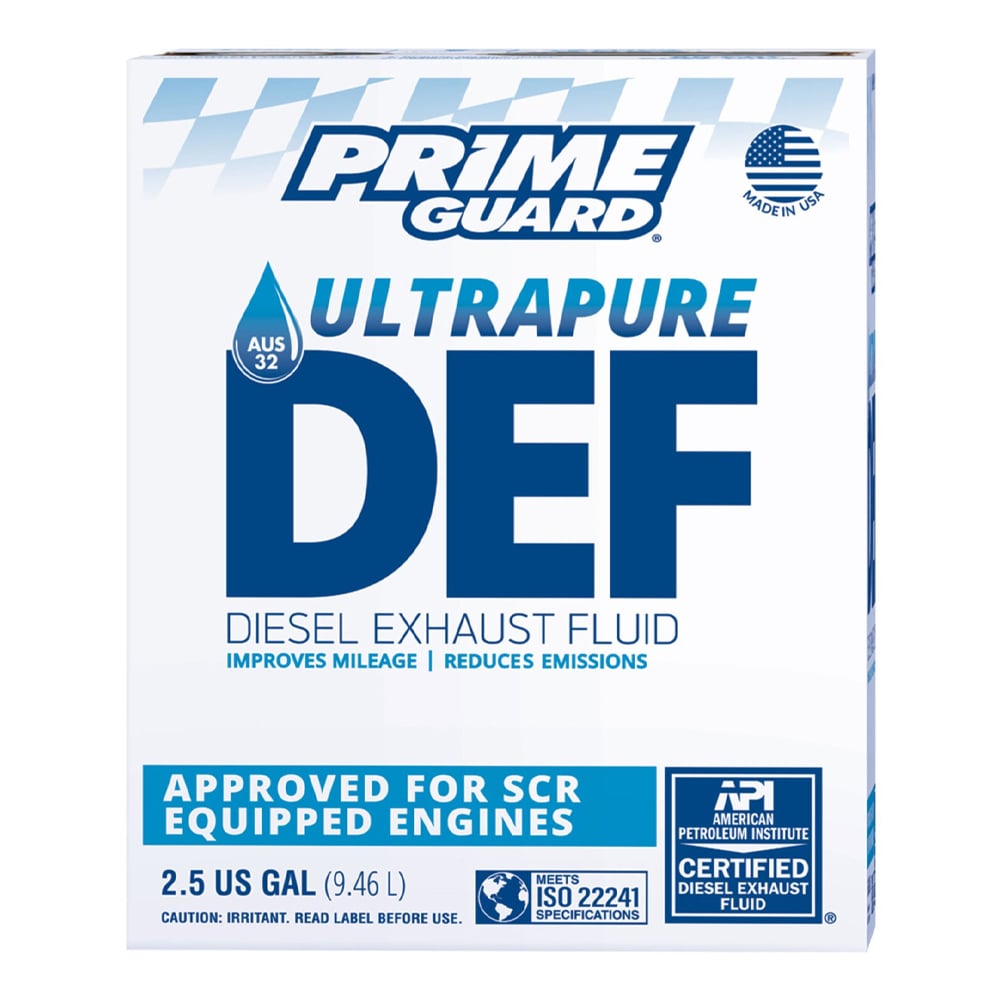Prime Guard® Ultra Pure DEF Diesel Exhaust Fluid, 2.5 Gallon - PRIM00250