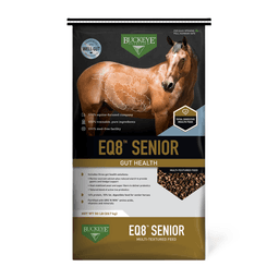 BUCKEYE Nutrition EQ8 Senior, Gut Health Multi-Textured Horse Feed, 50 lb Bag Main Image
