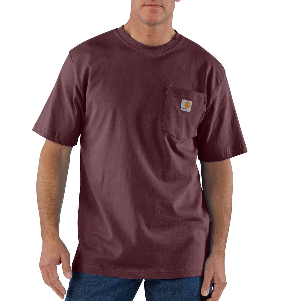 Carhartt Men's Loose Fit Heavyweight Short-Sleeve Pocket T-Shirt - K87