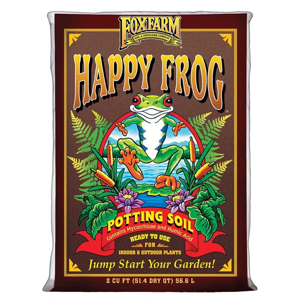 Fox Farm Happy Frog Potting Soil, 2 Cu. Ft. - FROGSOIL