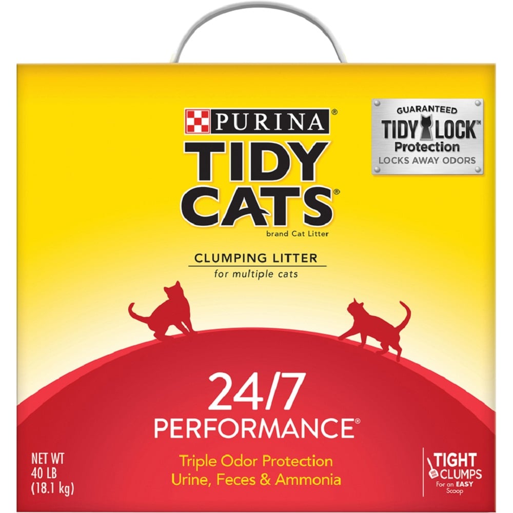 Purina Tidy Cats Scoop 24/7 Litter, 40 lb. Box