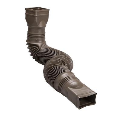 Amerimax 29044 10-Pack Spike & Ferrule Set | 7" Galvanized Spike With 5" Black Plastic Ferrule
