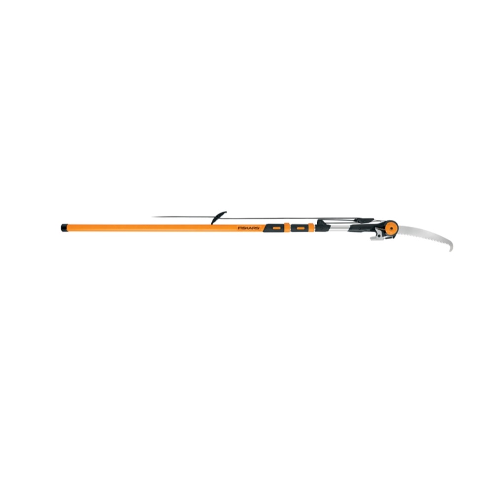 Fiskars Chain drive Extendable Pole Saw and Pruner 7 ft – 16 ft 394631 1001