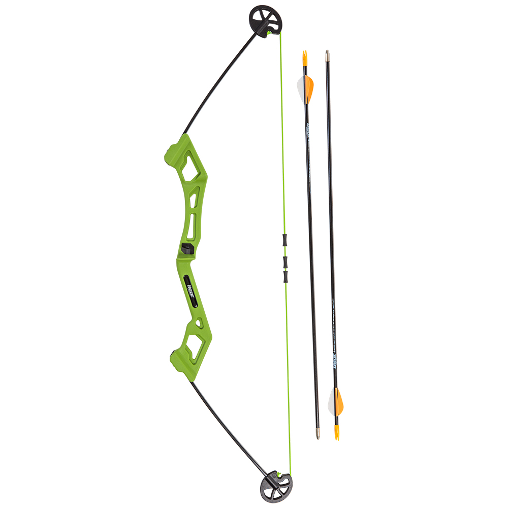 Bear Valiant Youth Archery Bow Set, Green - AYS6201GR