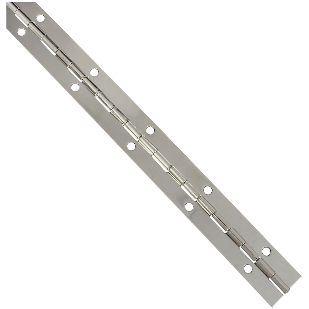 National Hardware 570 Continuous Hinges in Nickel - N265-371