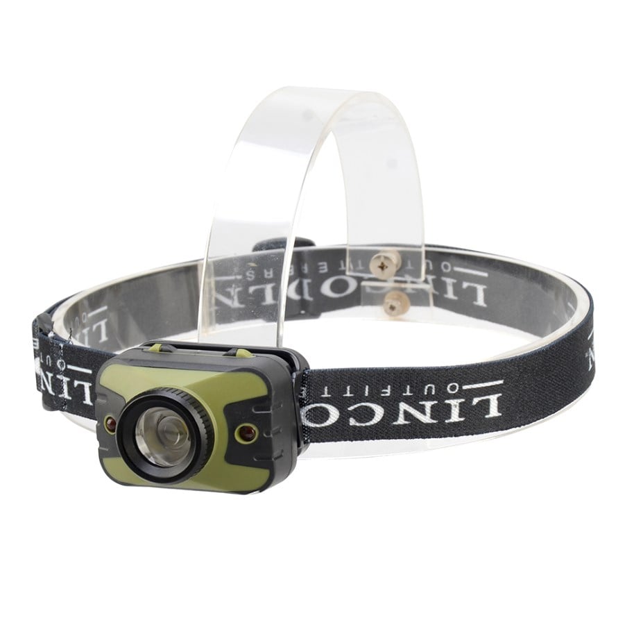 Lincoln Outfitters 300 Lumens Zoomable UV LED Headlamp 66336