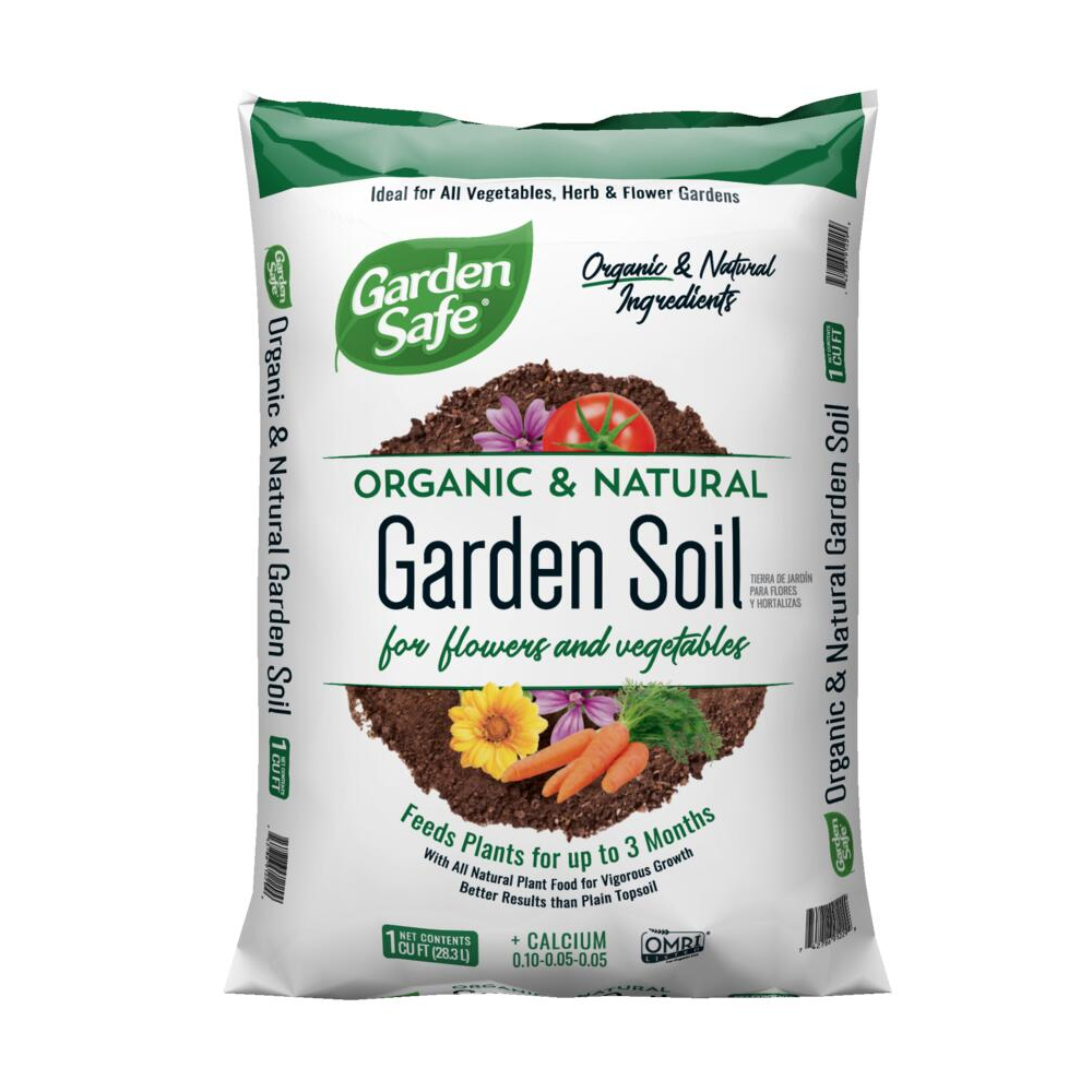 Garden Safe Garden Soil, 1Cf - 50150518