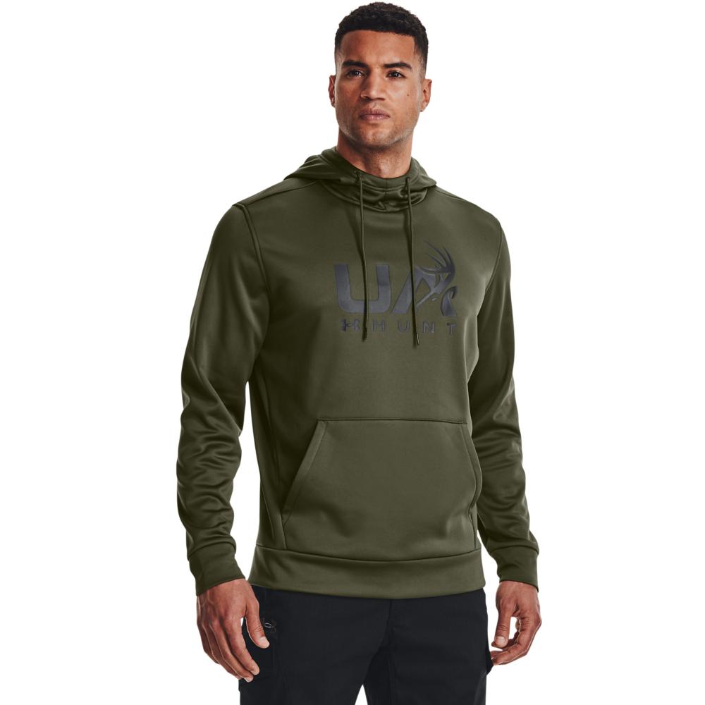 Under Armour Men's Armour Fleece Hunt Icon Hoodie, Marine Od Green ...