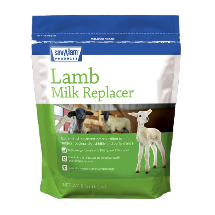 Sav-A-Lam Milk Replacer for Sheep, 8 lb. Bag