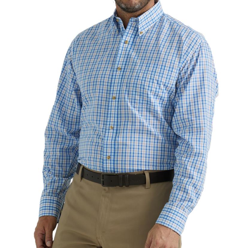 Wrangler Men's Riata Long Sleeve Button Shirt, 4-pack , Assorted -  112337460 | Rural King