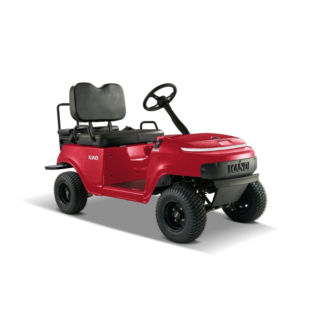 Kandi Collapsible Mini Electric Golf Cart, Red - RKMINI-R