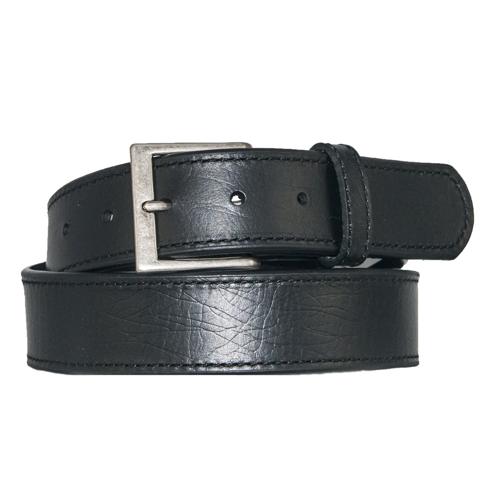 Hickory Creek Men's Leather Belt, Black - 2545-01