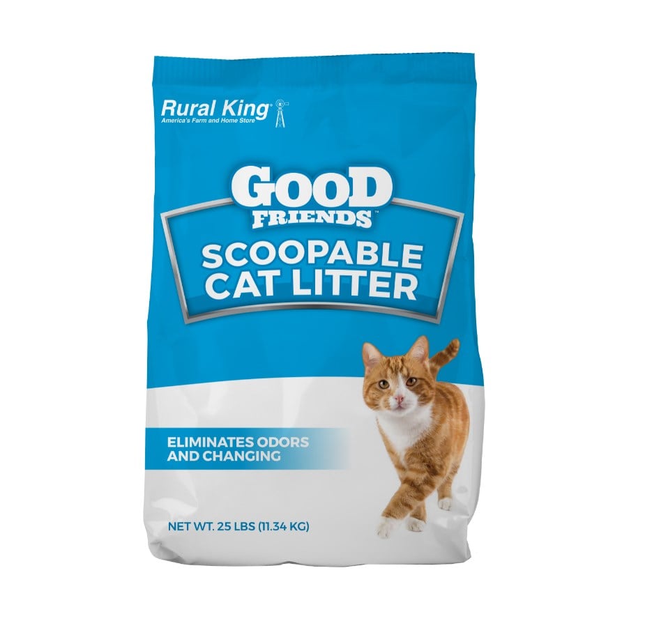 Good Friends Scoopable Cat Litter, 25 lb. Bag
