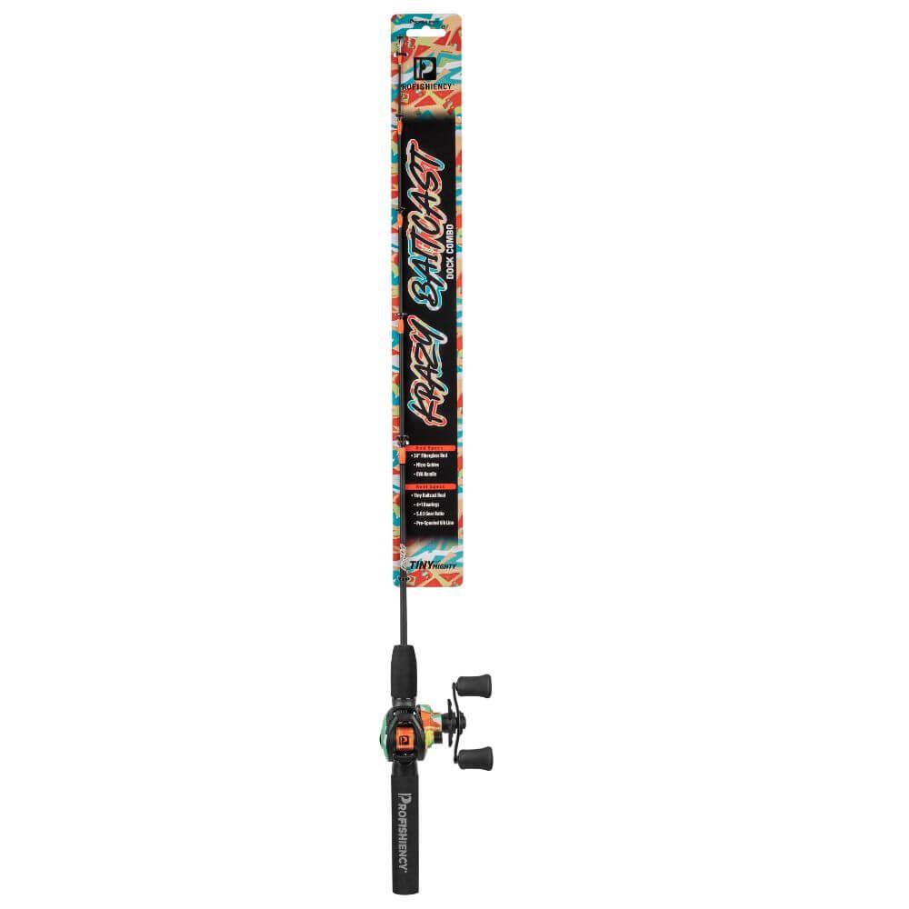 baitcaster combo krazy ProFISHiency Baitcast - 7'2" Find the Krazy in you with the Krazy Baitcast Combo next time you hit the water ProFISHiency Krazy Americana Baitcast Combo