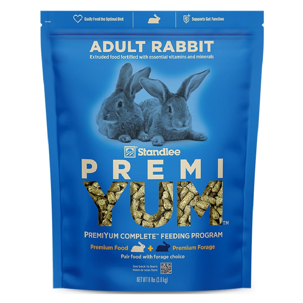 Standlee PremiYum™ Adult Rabbit Complete Feeding Program, 8 lb. Bag - 28000811400