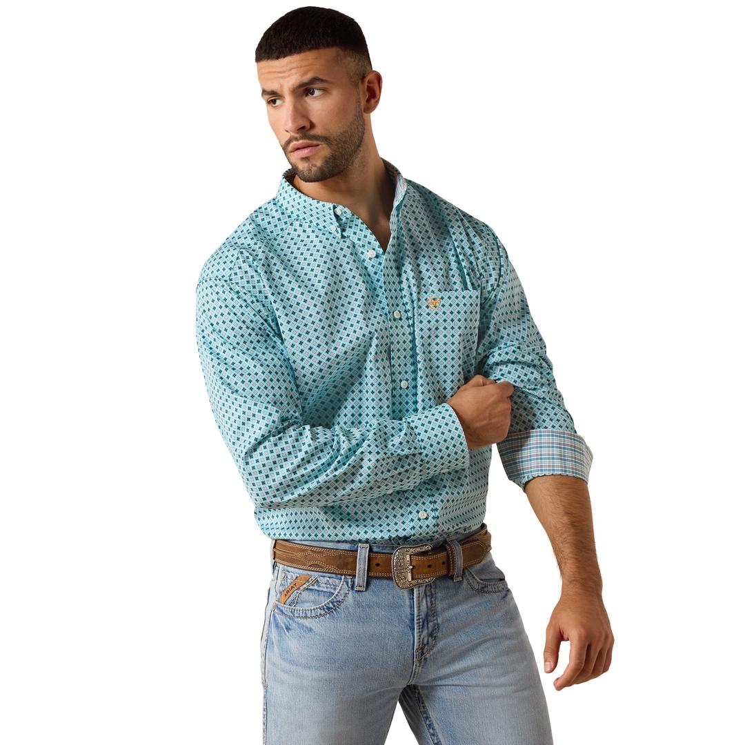 Ariat Men's Wrinkle Free Andy Classic Fit Long Sleeve Shirt | Rural King Ariat Men's Wrinkle Free Andy Classic Fit Long Sleeve Shirt | Rural King