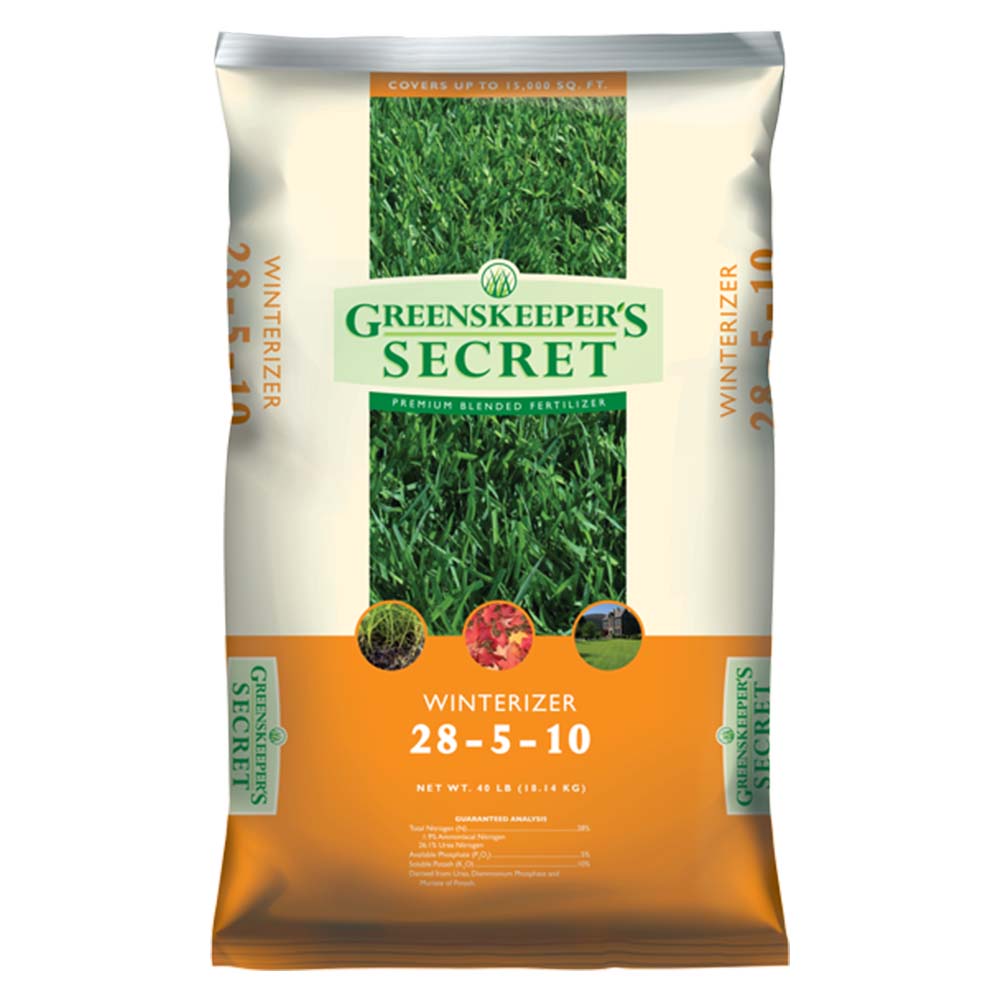 Greenskeeper's Secret 28-5-10 Winterizer Fertilizer, 40 lbs.