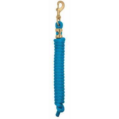 Weaver Leather Corda Treccia Hltr W/LD, tu/Br/TN, Capestro Unisex, Turchese/Marrone/Marrone Chiaro, Average Horse Weaver Leather Corda Treccia Hltr W/LD, tu/Br/TN, Capestro Unisex, Turchese/Marrone/Marrone Chiaro, Average Horse