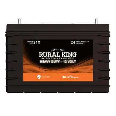 Rural King 12V Commercial Heavy Duty Battery - CFT31-4