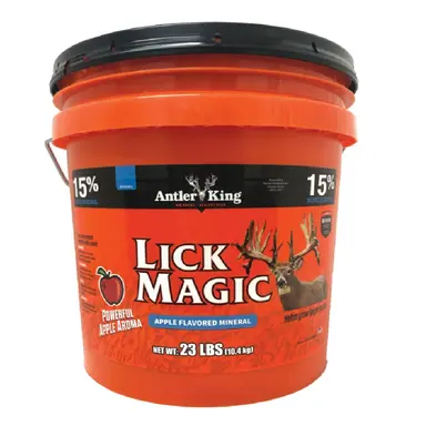 Antler King Lick Magic Mineral, Apple Flavor, 23 lb. - AKLMB23