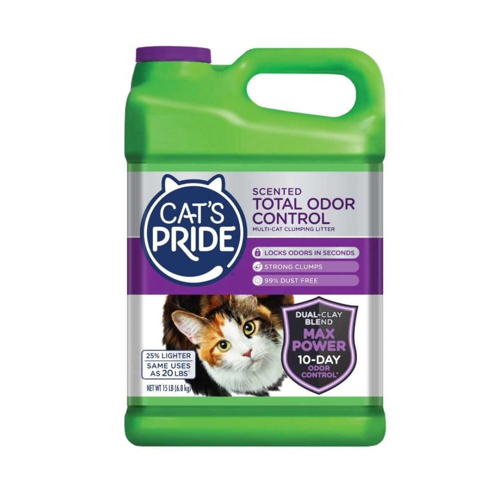 Cat's Pride Max Power: Total Odor Scented, 15 lb