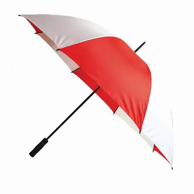 Rainbrella 60" Golf Umbrella, Red & White - 48168