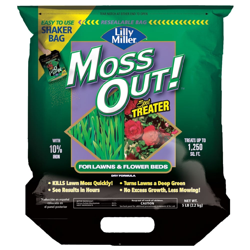 Moss Out! Ready-to-Use Lawn Granules Shaker Bag, 5 lb. - 100099159