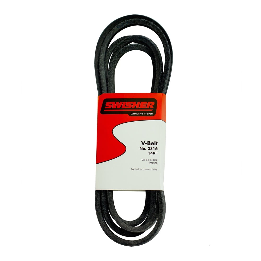 Swisher Replacement 146.5" Belt for Select Swisher Zero Turn Mowers - 3816