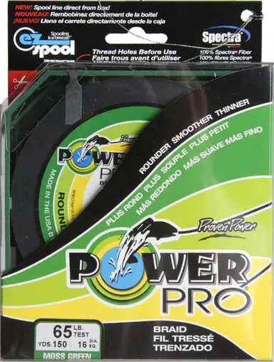 150 lb test braided fishing line Sureline PE Superstrand Green 150yds This new and improved SpiderWire Stealth is constructed with the worlds strongest giver PowerPro Spectra Micro Braided Fishing