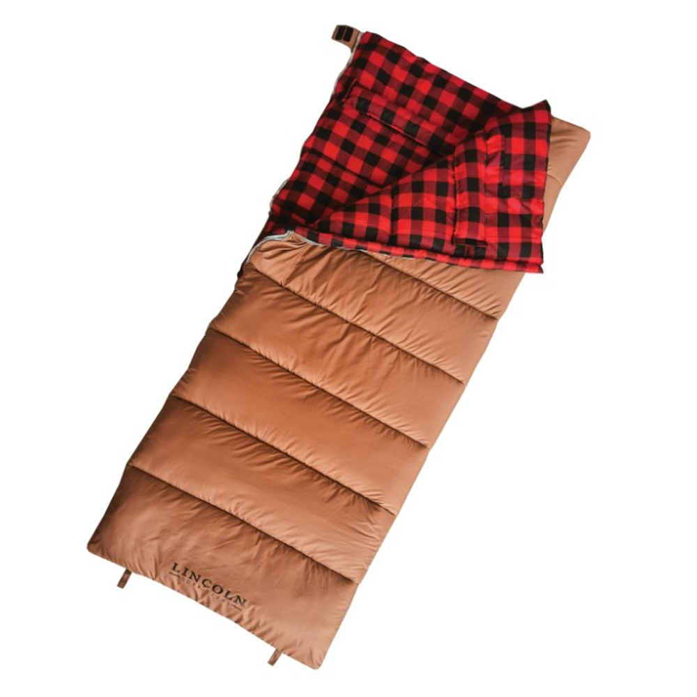 Lincoln Outfitters Traditions Flannel +10 Degree Sleeping Bag - 21SB-0007-6