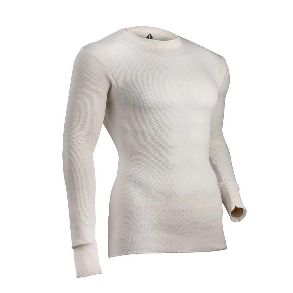 Indera Mills Men's Tall 50/50 Cotton/Poly Raschel Knit Thermal Underwear Shirt - T880LS