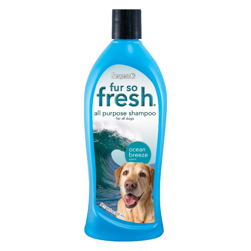 Fur-So-Fresh All-Purpose Dog Shampoo, Ocean Breeze Scent, 18 oz. Bottle