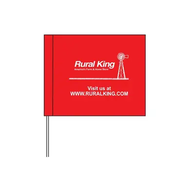 Blackburn 5" x 8" Red Survey Flags - SURVEYFLAG