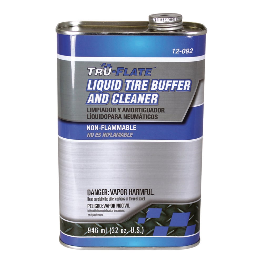 Tru-Flate Liquid Buffer Cleaner, 1 Quart Can - TRFL12092