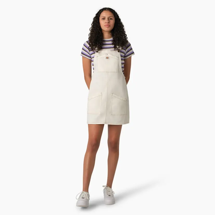 bib dress for ladies Bib Dress in Cotton Twill | Women's Dresses