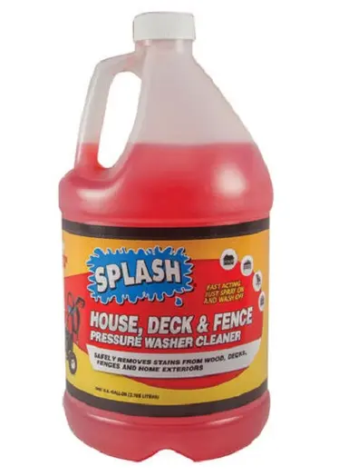 SPLASH 1 Gallon lon House Deck and Fence Pressure Washer Cleaner 320018-35