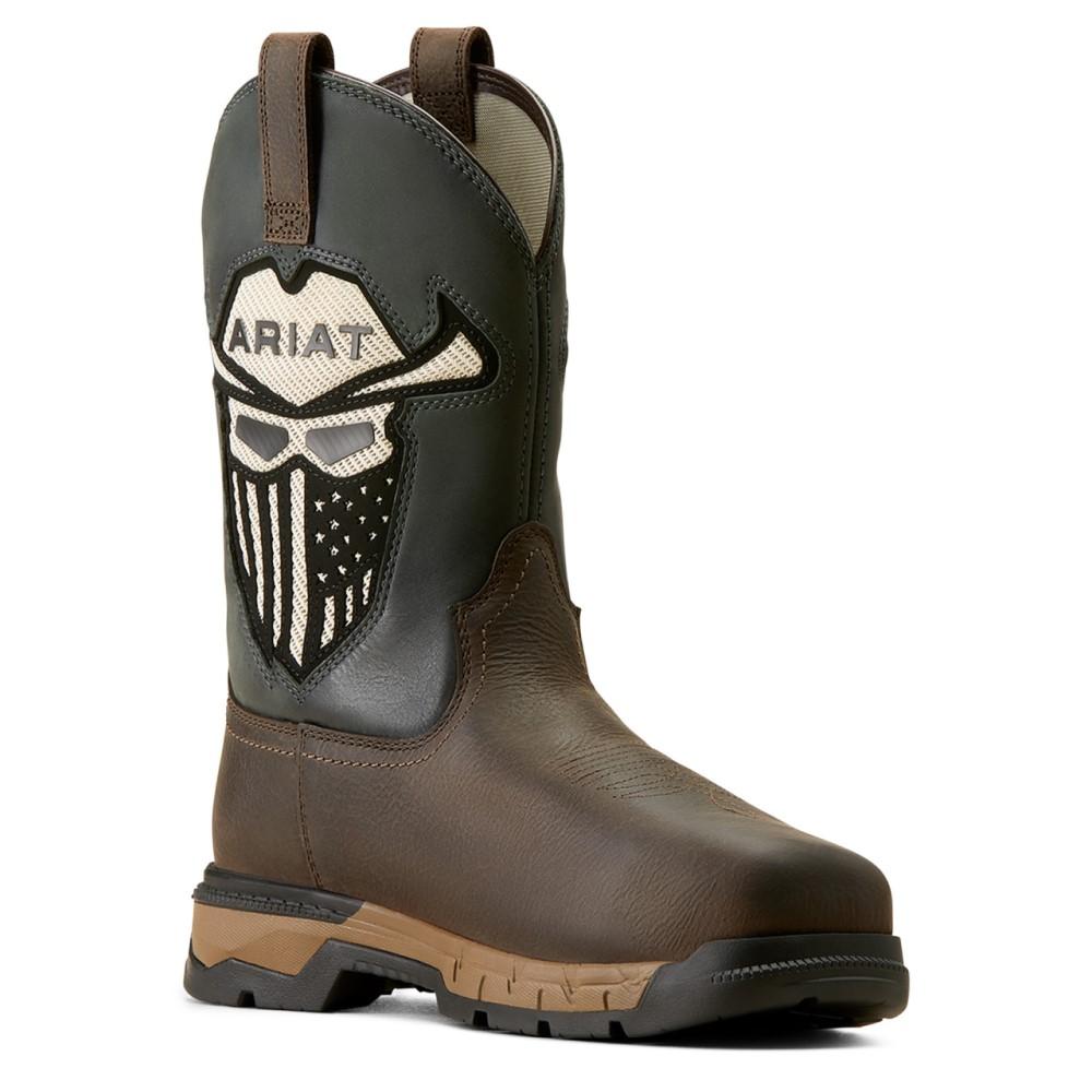 Ariat Men's Rebar Flex Western Venttek Incognito Composite Toe Work ...
