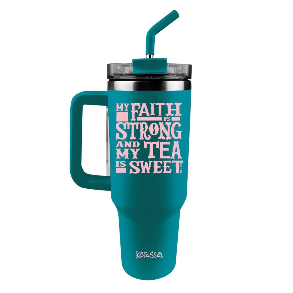 Kerusso® My Faith is Strong and My Tea is Sweet Mug, 40 oz. - MUGS327