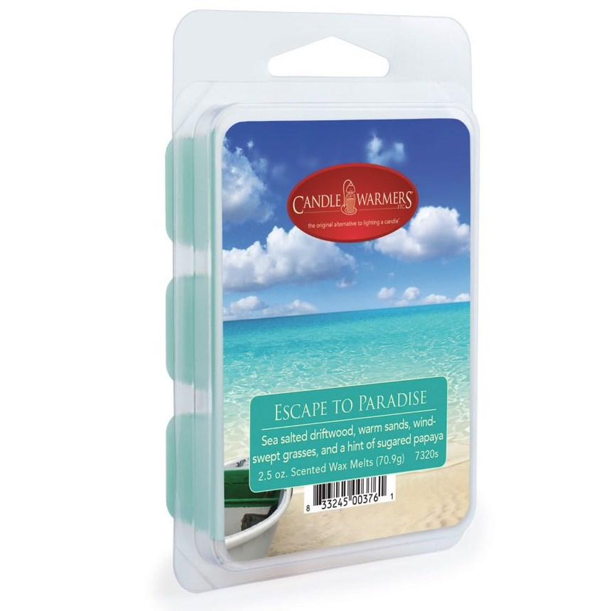 Candle Warmers Etc Wax Melts, Scented, Escape to Paradise - 2.5 oz