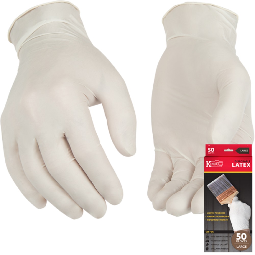 Kinco Disposable Powdered Glove, 50-Pack - 2110