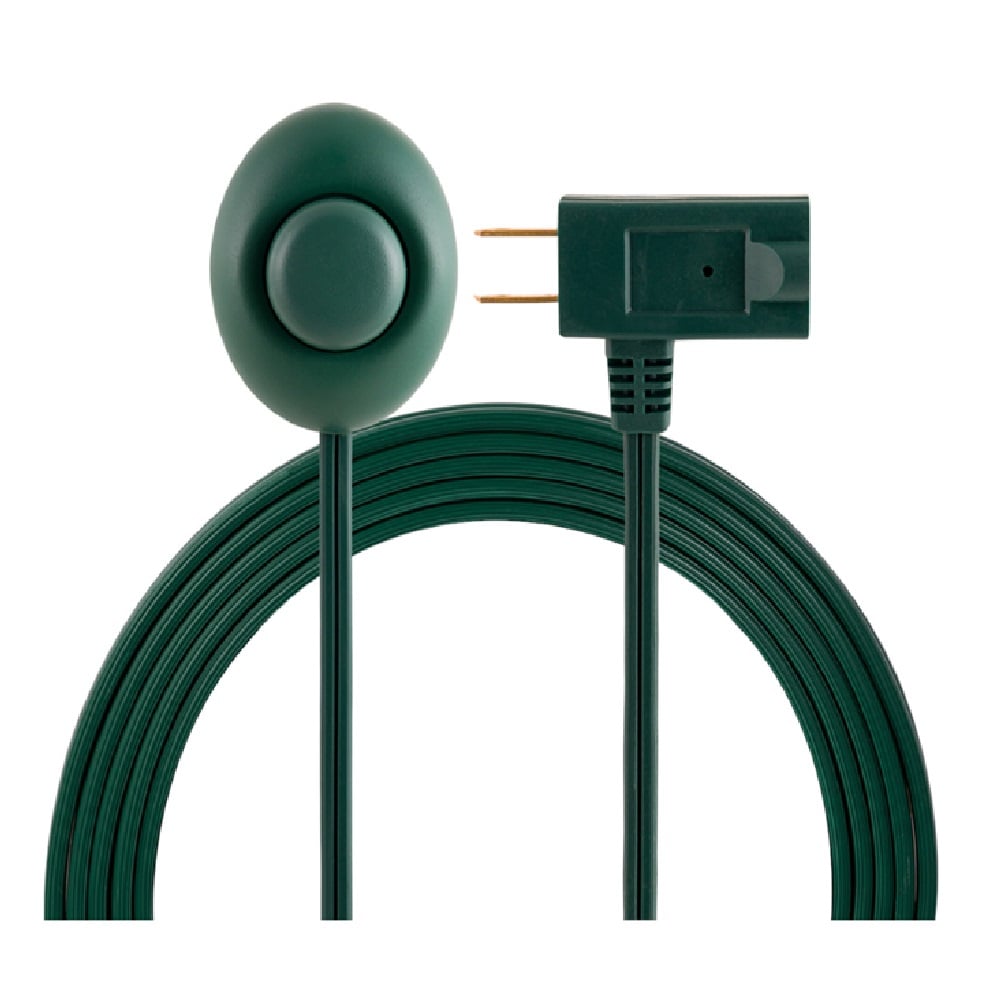 Philips 1-Outlet Polarized Indoor Extension Cord, 9' Green - SPS1036GF/27