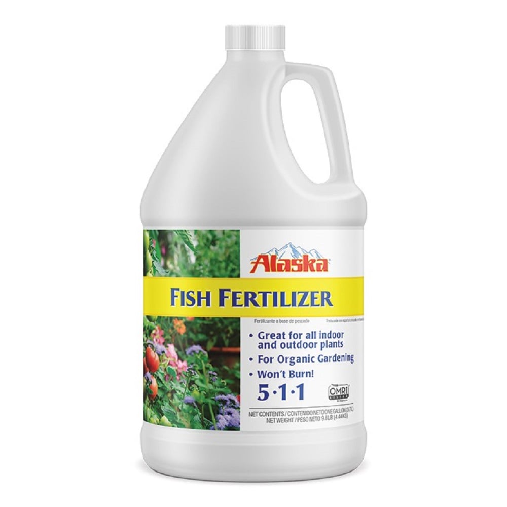 Alaska 5-1-1 Fish Emulsion Fertilizer, 1 Gal - 10614