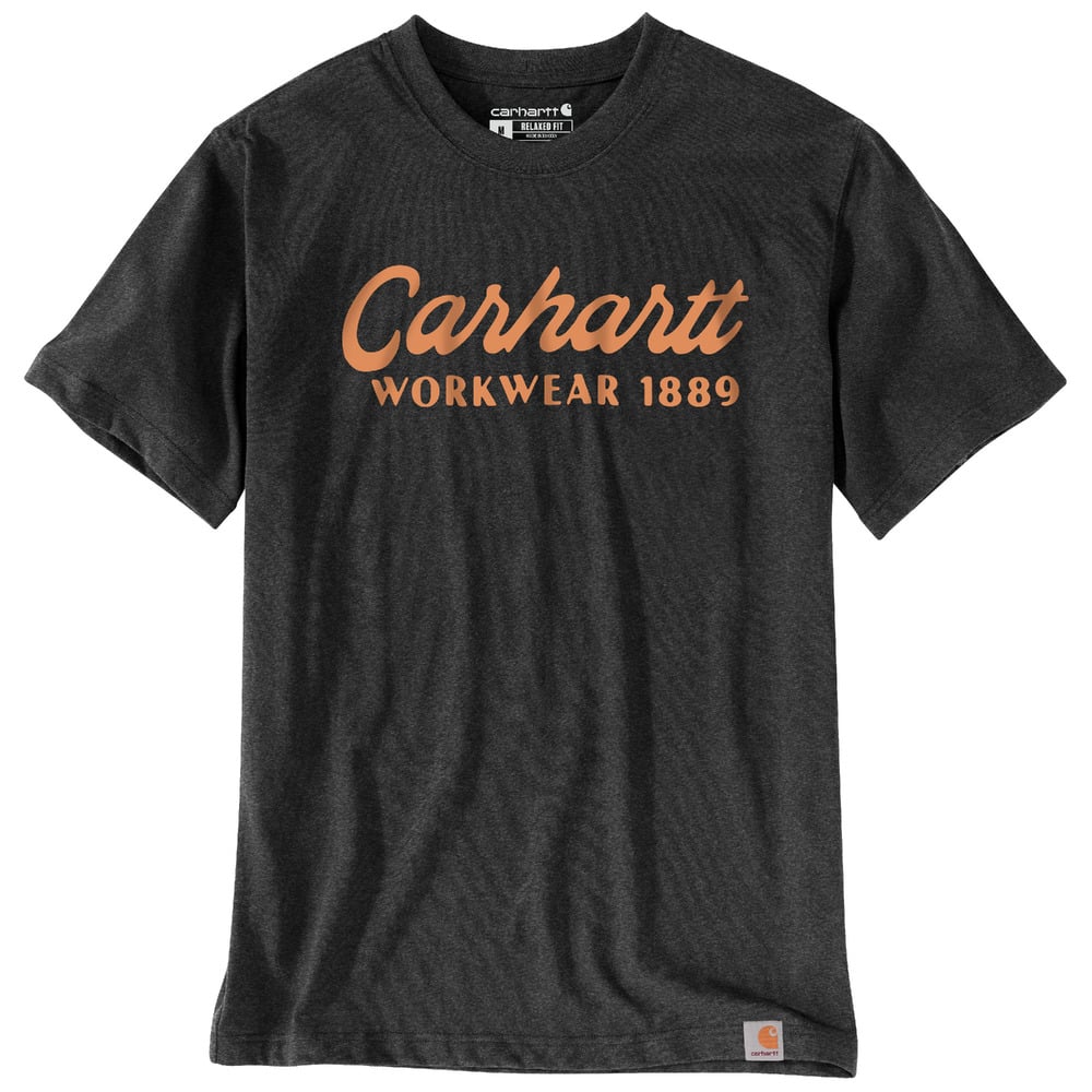 Carhartt®  Men's Loose Fit Heavyweight Short-Sleeve Script Graphic T-Shirt - 106158