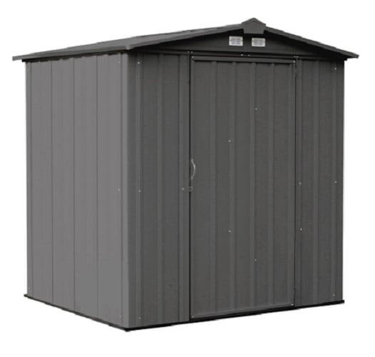 EZEE Shed 6 Foot X 5 Foot Storage Shed in Charcoal EZ6565LVCC