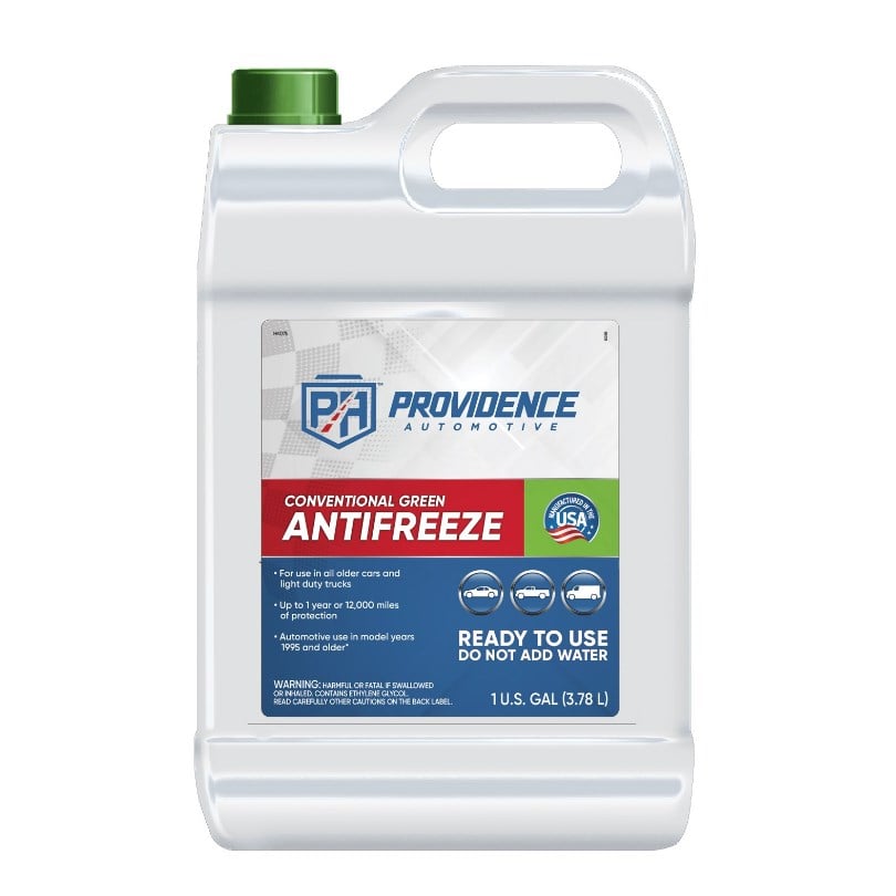 Providence Automotive Conventional Green Antifreeze/Coolant RTU, 1 Gallon - 11164