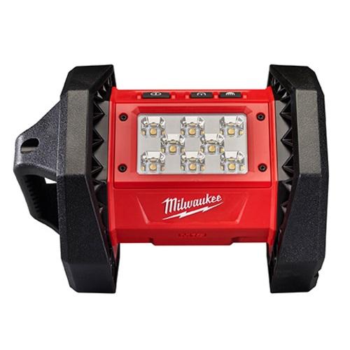 milwaukee 18 volt led flashlight Cordless Work Light Compatible with 18V Battery. Wide Beam Flood Light with Two USB Charging Port for Emergency,Workshop,Garage. (1pcs 48w) The Milwaukee 273520 M18 LED Work Light is a durable Milwaukee Compatible 18v White &
