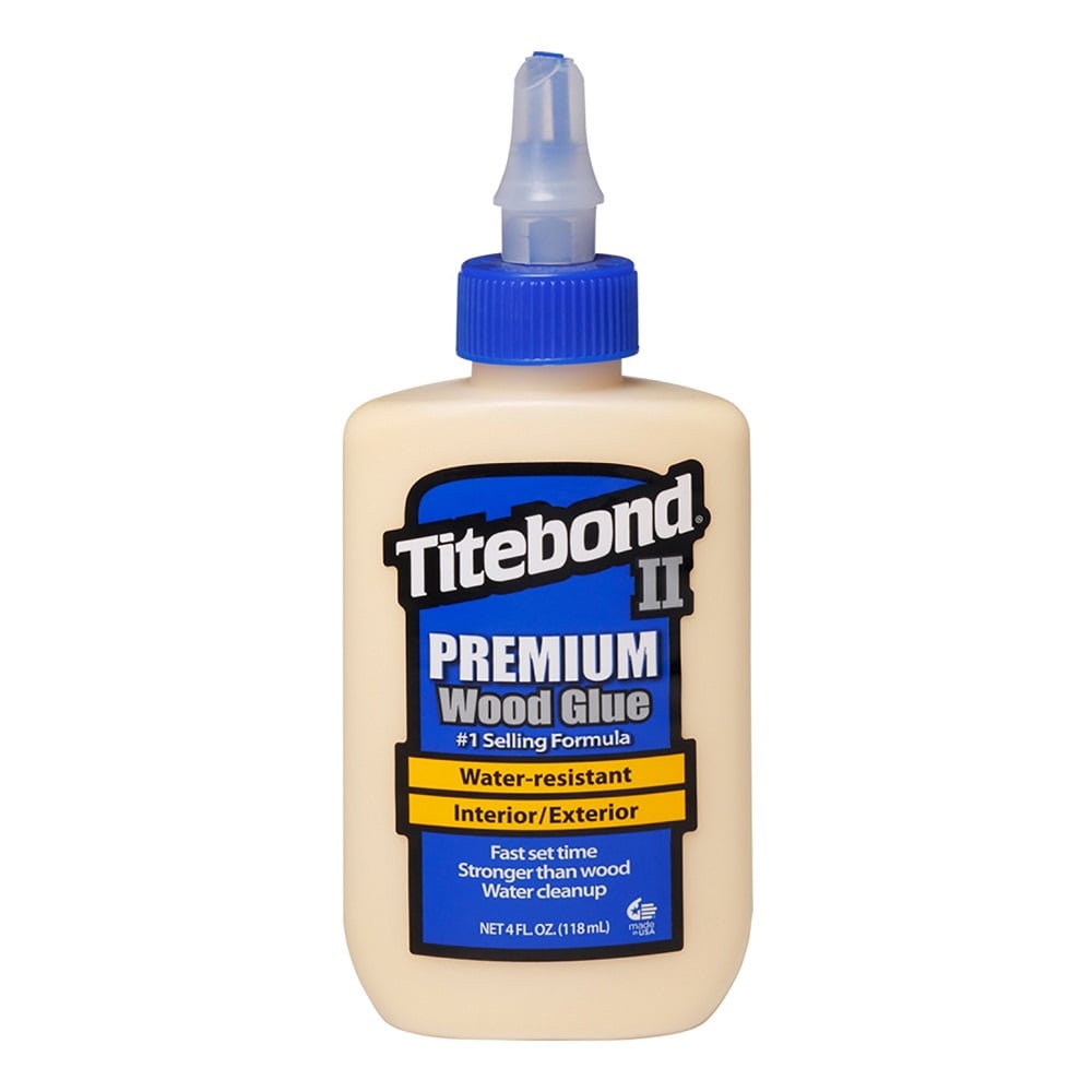 Titebond II Premium Wood Glue, 4 oz. Bottle - 5002