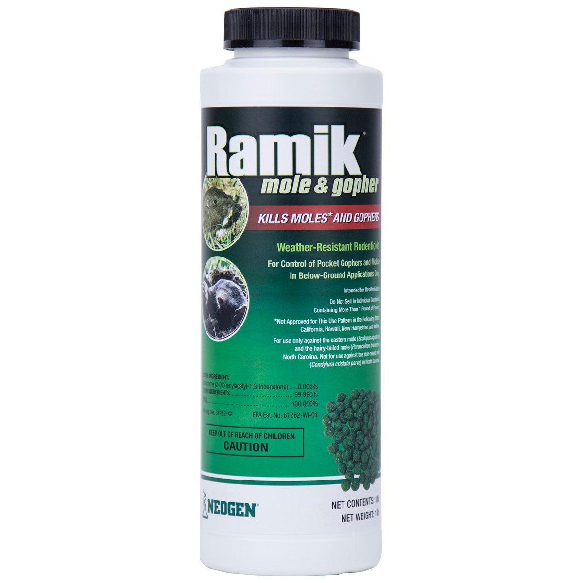 Ramik Mole and Gopher Rodenticide - 116309