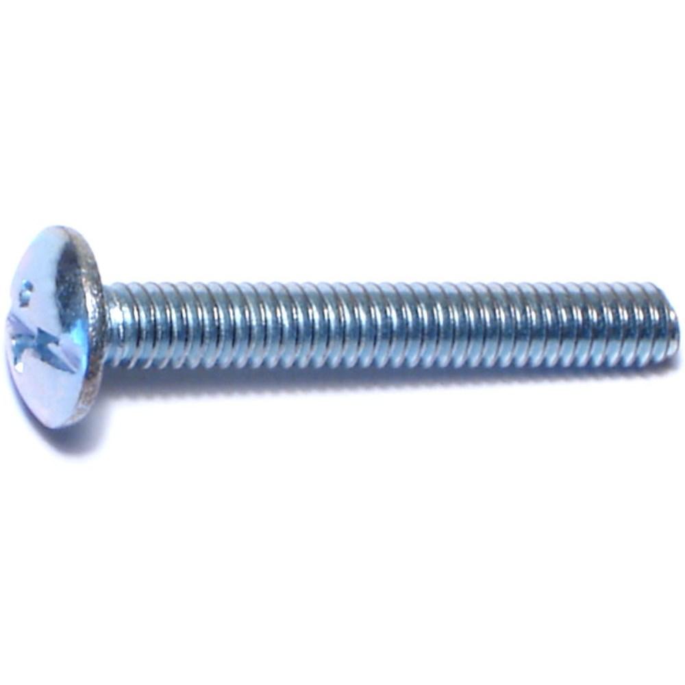 800-Pack #8-32 X 1-1/4" Machine Screws - Slotted/Phillips Combo Truss Head, Zinc